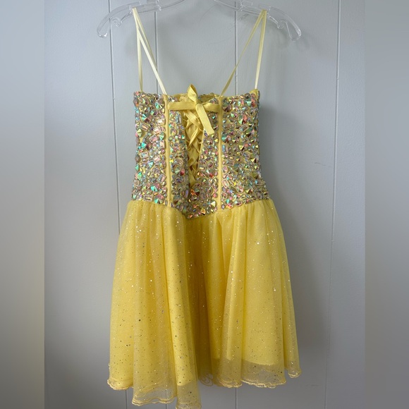 HENRIS CLOUD 9 Crystal Corset Homecoming Dress - Picture 8 of 17